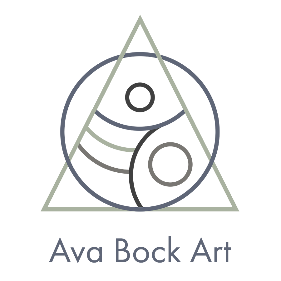 Ava Bock Art — contemporary abstract artist logo